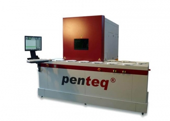 Lasergravurmaschine für Schleifscheiben