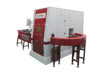 Lasergravurmaschine mit Förderband